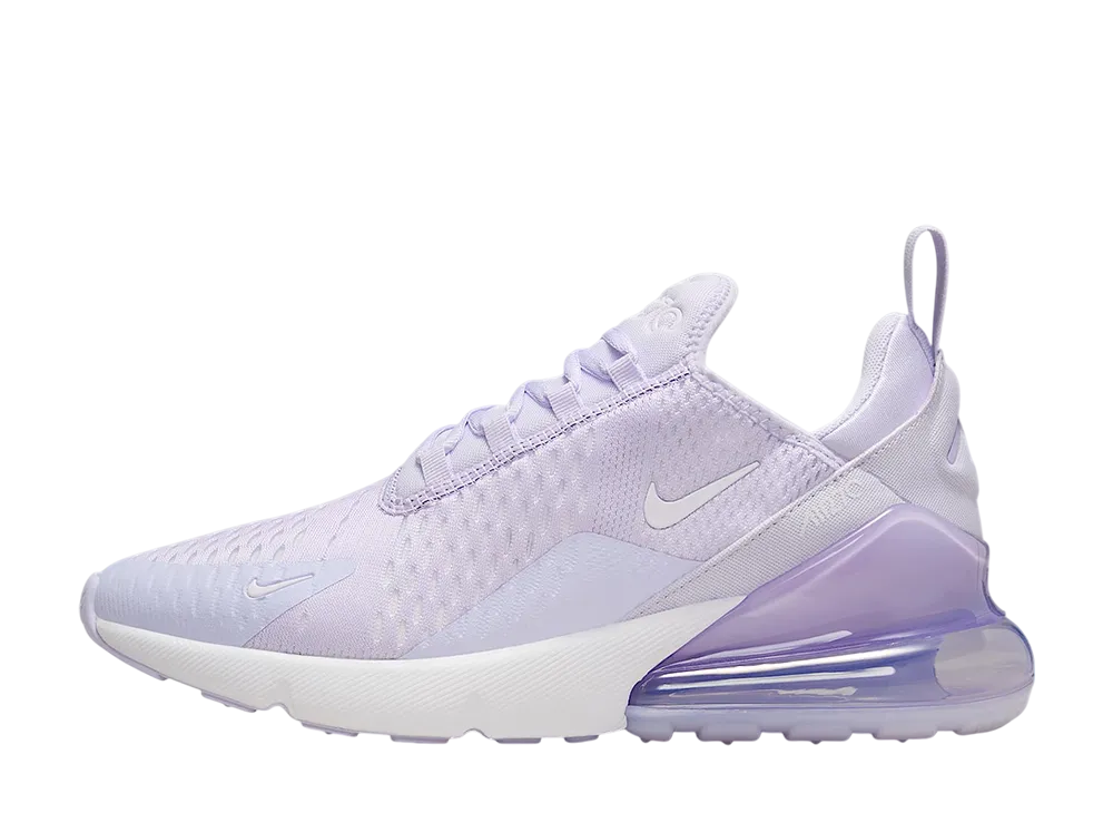 ナイキ ウィメンズ エアマックス270 "アメシストティント/ホワイト"