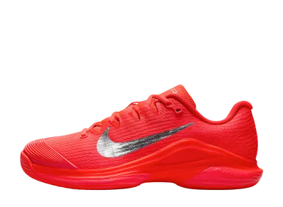 Nike Women's Vapor 12 PRM "Bright Crimson/Metallic Silver"