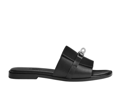 Hermes Women's Giulia Sandal "Noir"