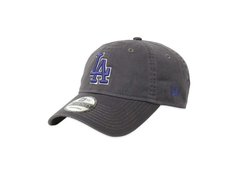 NEW ERA MLB Core Classic 9Twenty Los Angeles Dodgers "Charcoal"