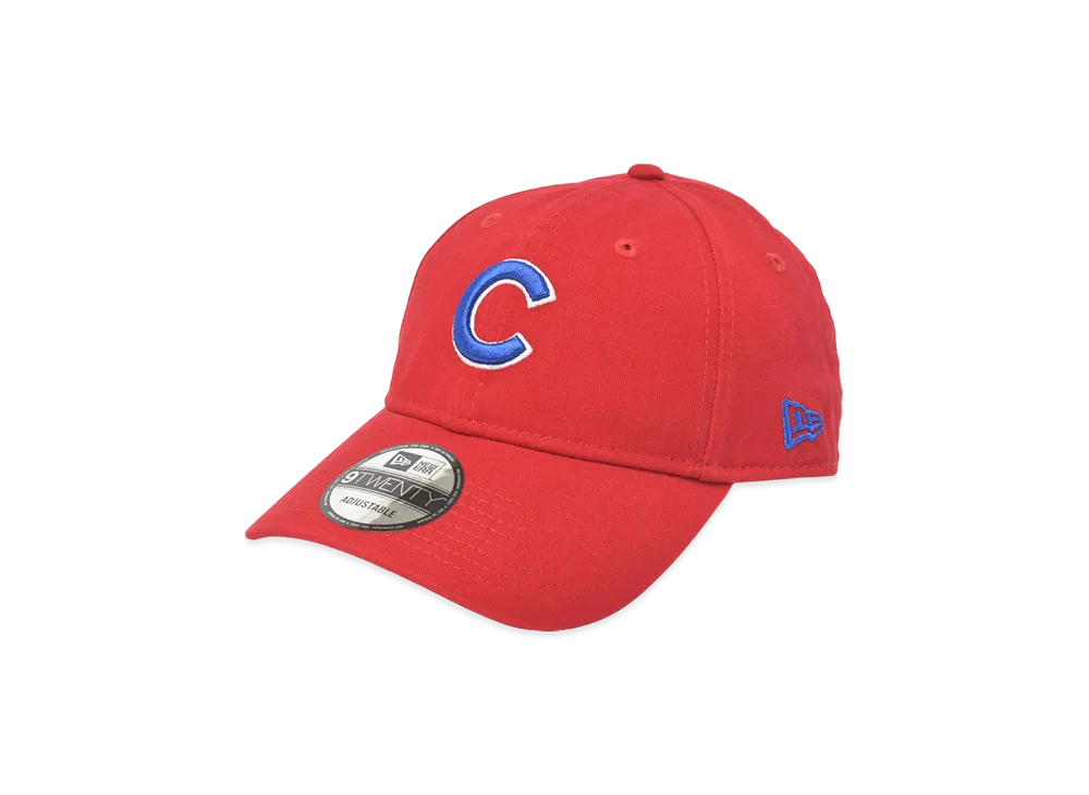 NEW ERA MLB Core Classic 9Twenty Assorted Colors Collection Chicago Cubs "Red"