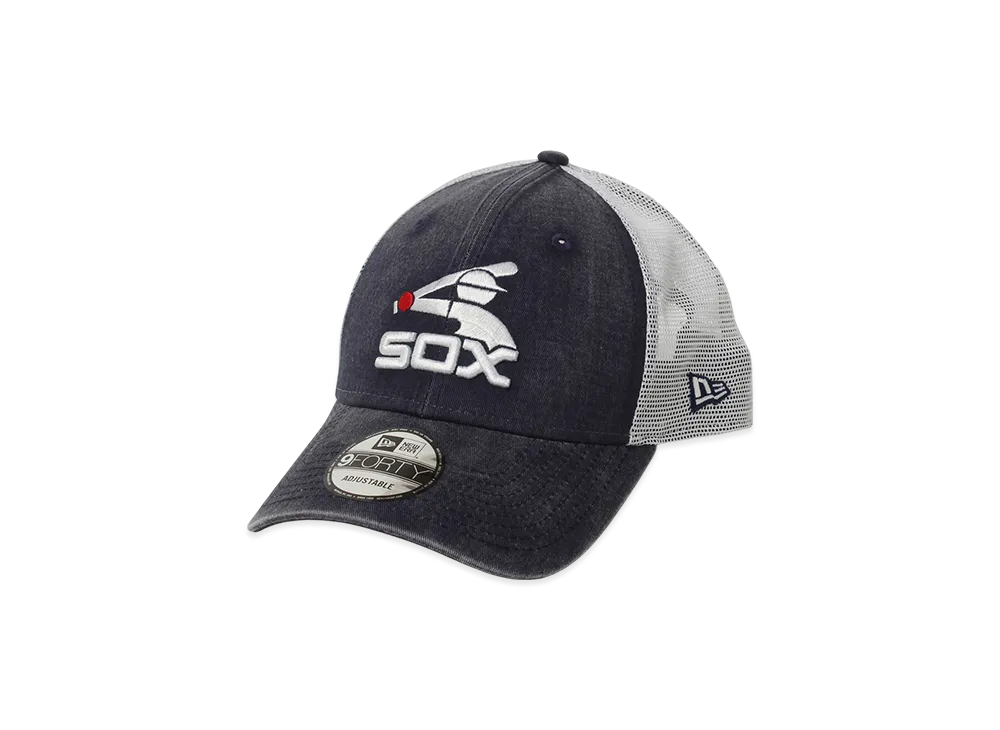 NEW ERA Coop Truck 9Forty Chicago White Sox "Black"