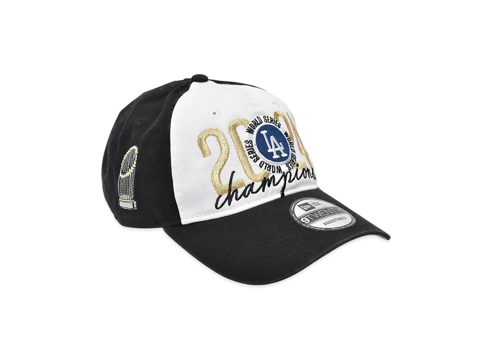 NEW ERA MLB World Series Champions 9Twenty Take Down Los Angeles Dodgers "White/Black"