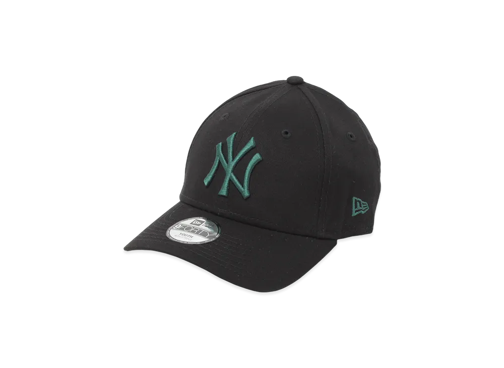 NEW ERA MLB League Essential 9Forty Cap New York Yankees Kids "Black/Green"