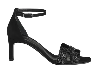 Hermes Women's Joy 70 Sandal "Noir"