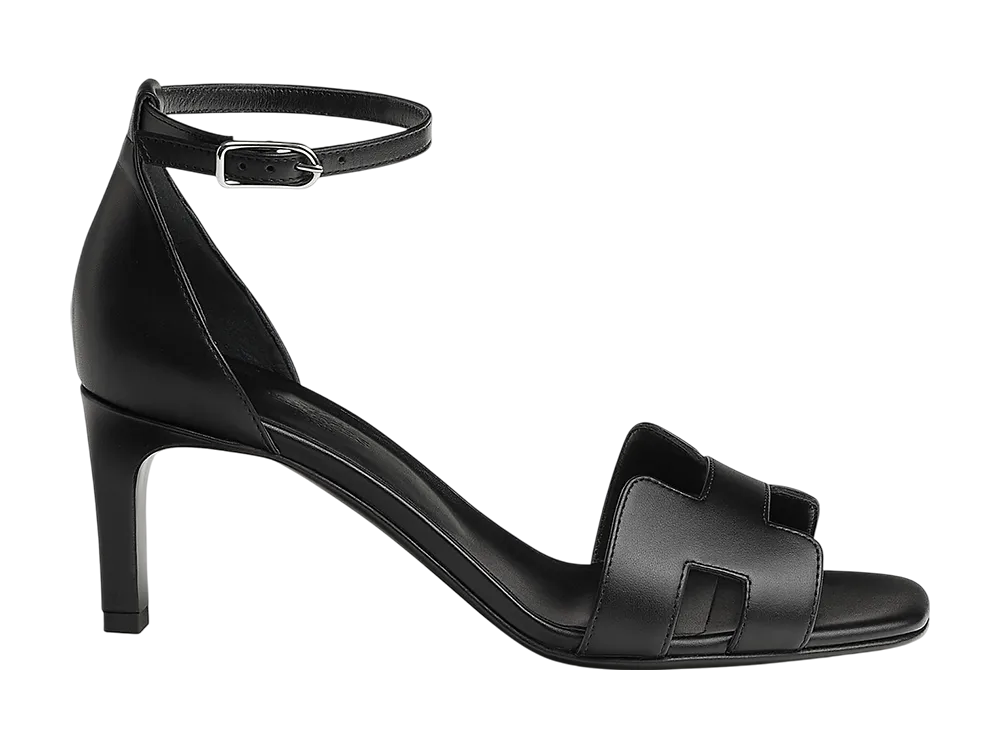 エルメス ウィメンズ ジョイ 70 サンダル "ノワール"