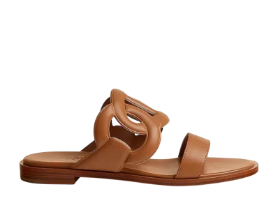 Hermes Women's Lagune Sandal "Naturel"