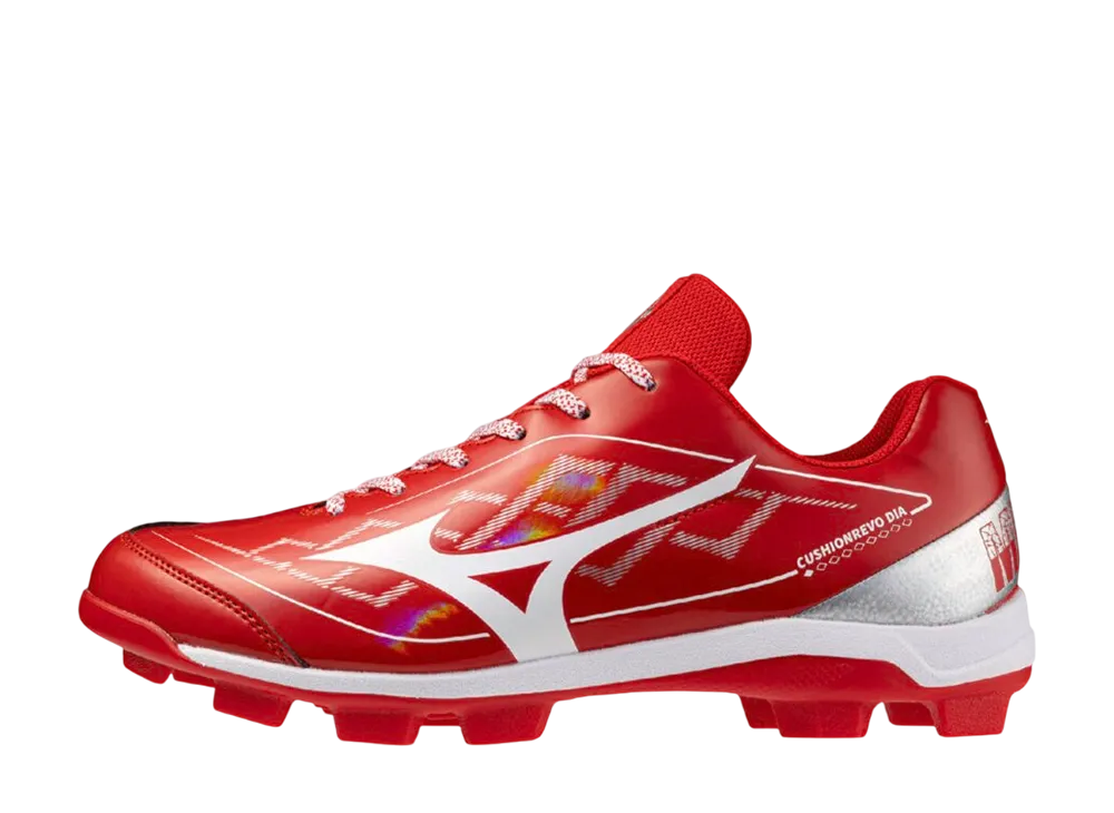 Mizuno Cushion Revodia "Red/Silver"