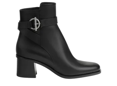 Hermes Women's Jill 60 Ankle Boot "Noir"