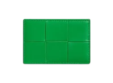 Bottega Veneta Cassette Credit Card Case "Parakeet"