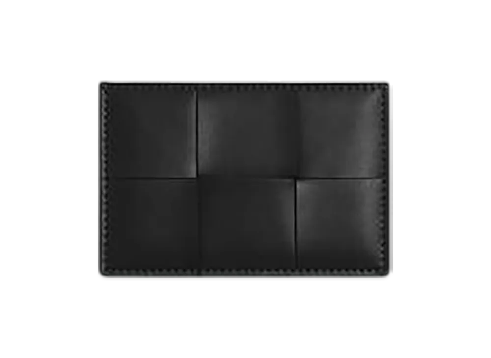 Bottega Veneta Cassette Credit Card Case "Black"