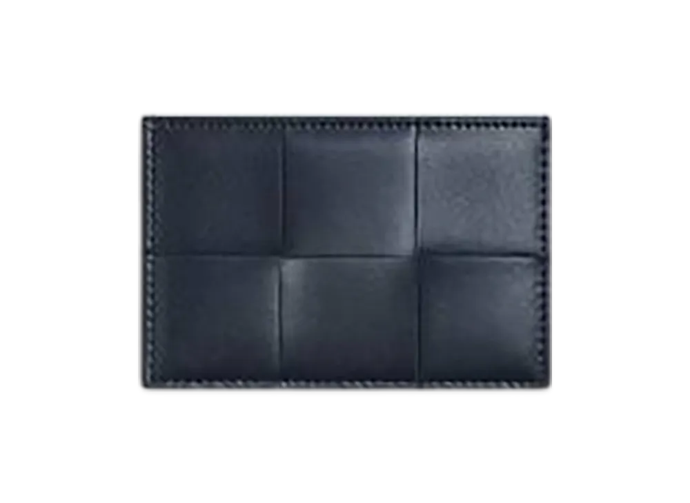 Bottega Veneta Cassette Credit Card Case "Space/Sapele"