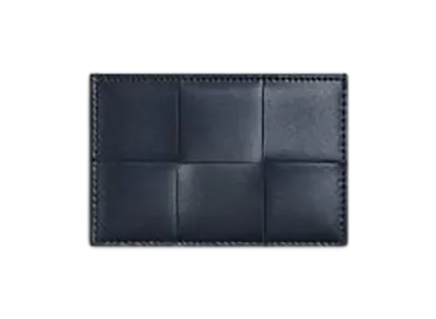 Bottega Veneta Cassette Credit Card Case "Space/Sapele"