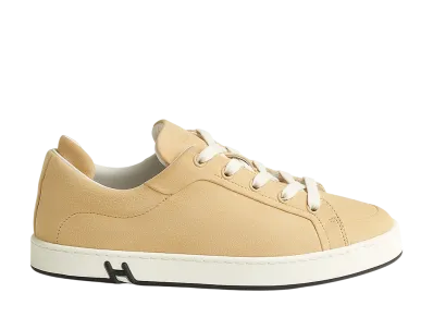 Hermes Women's Kid Sneaker "Jaune Calisson"