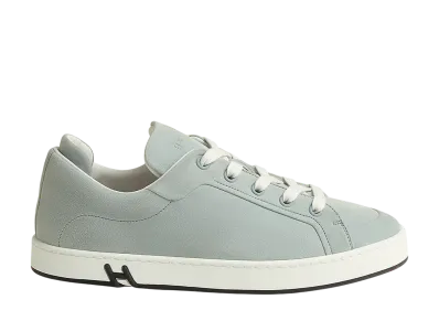Hermes Women's Kid Sneaker "Gris Nuage"