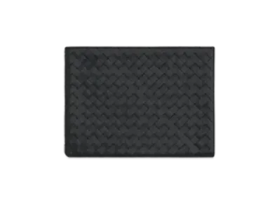Bottega Veneta Intrecciato Half Zipped Pouch "Aldoars/Deep Pacific"