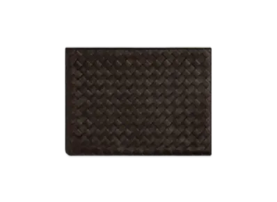 Bottega Veneta Intrecciato Half Zipped Pouch "Fondant/Matcha"
