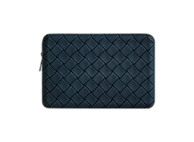 Bottega Veneta Zipped Pouch "Deep Blue"