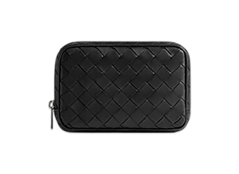 Bottega Veneta Intrecciato Small Organizer "Black"