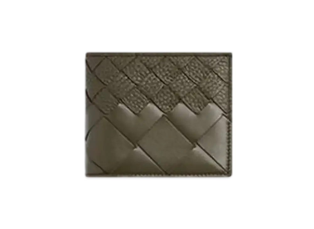Bottega Veneta Intrecciato Bi-Fold Wallet With Coin Purse "Cypress"