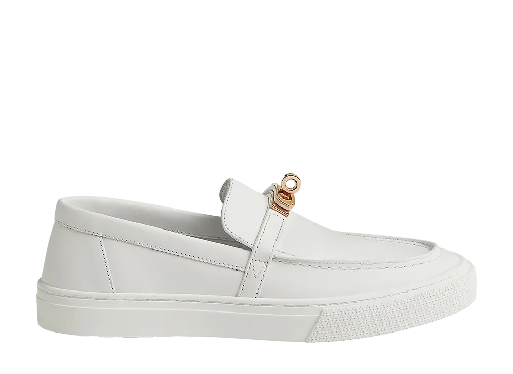 Hermes Women's Game Slip-On Sneaker "Blanc"