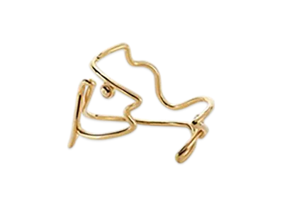 Bottega Veneta Fish Bracelet "Yellow Gold"