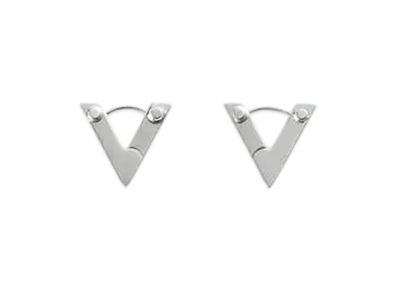 Bottega Veneta Rivet Earrings "Silver"