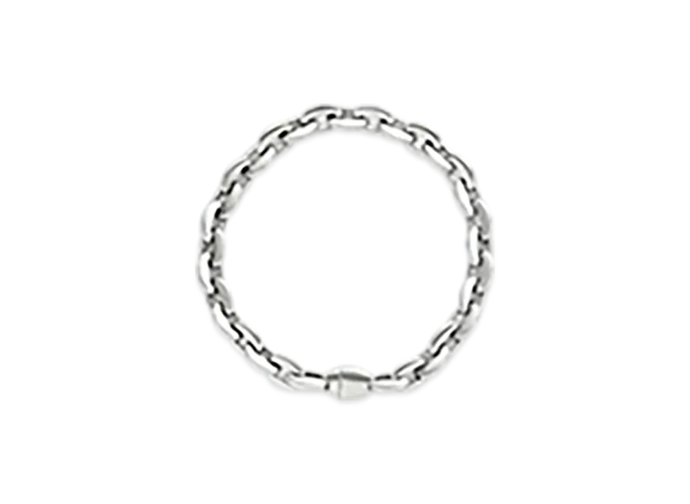 Bottega Veneta Shape Chain Bracelet "Silver"