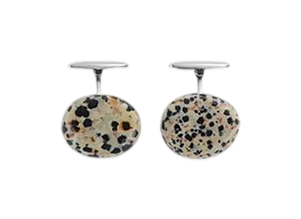 Bottega Veneta Dalmatian Cufflinks "Dalmatian"