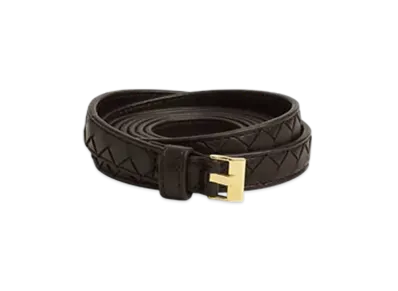 Bottega Veneta Watch Double Belt "Fondente"
