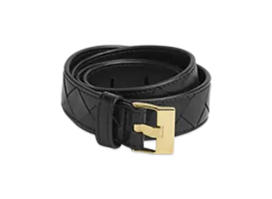 Bottega Veneta Watch Belt "Black"