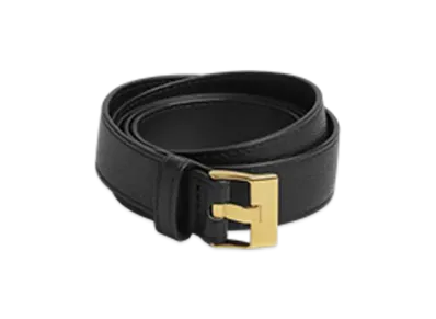 Bottega Veneta Watch Long Belt "Black"