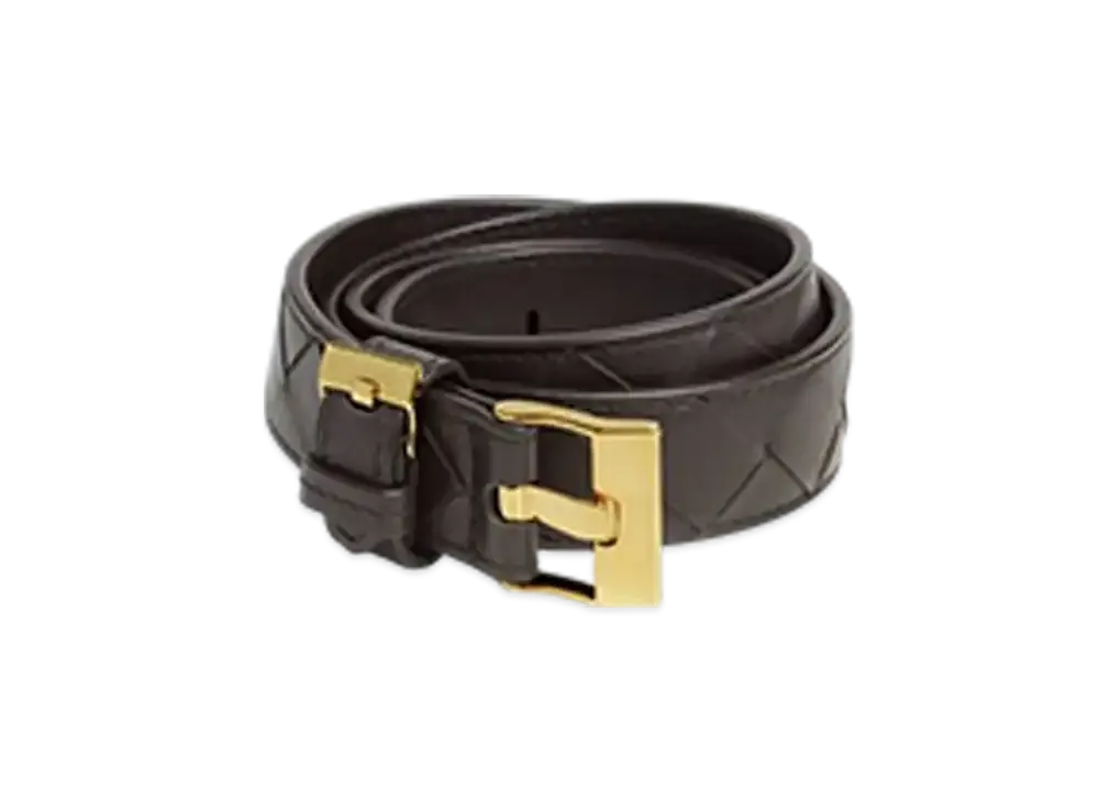 Bottega Veneta Watch Belt "Fondente"