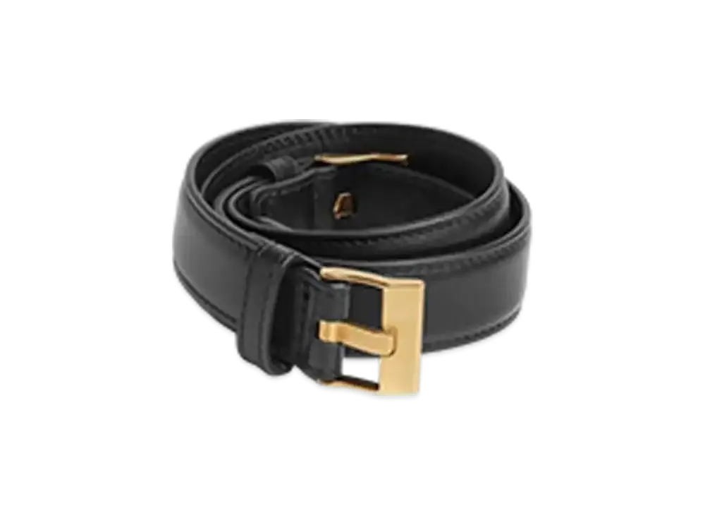 Bottega Veneta Watch Belt "Black"
