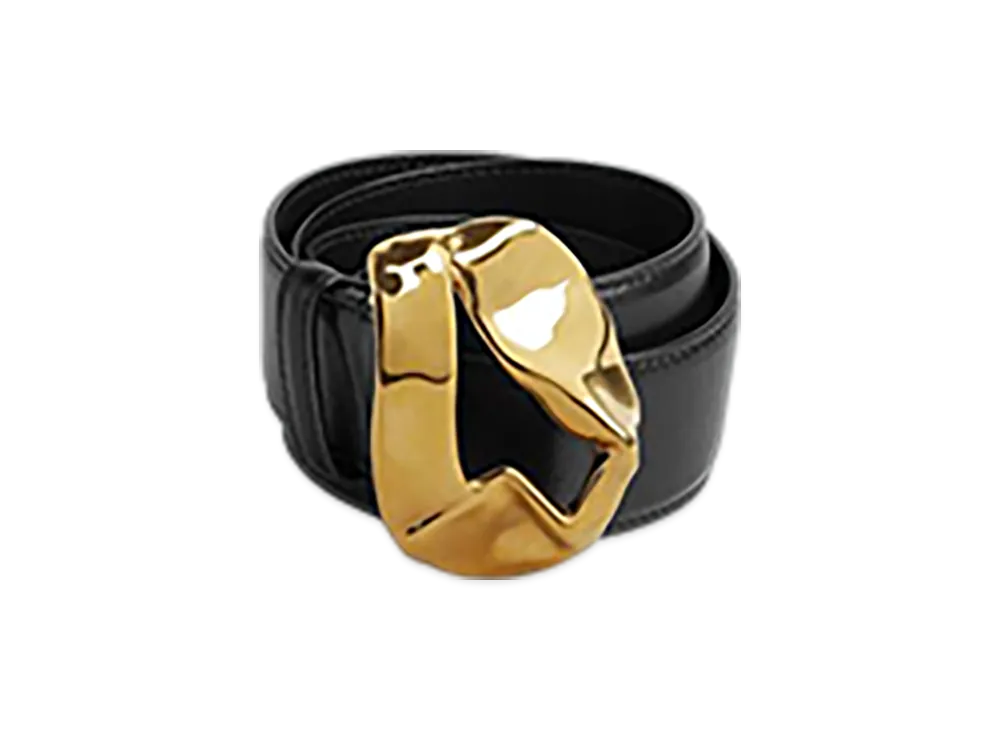 Bottega Veneta Abstract Belt "Black"