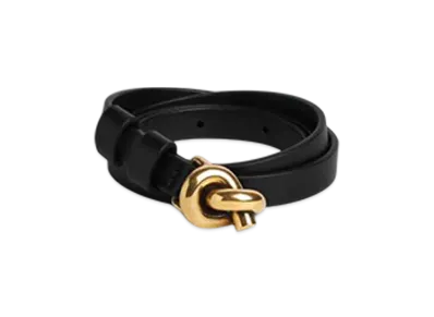 Bottega Veneta Knot Belt "Black"