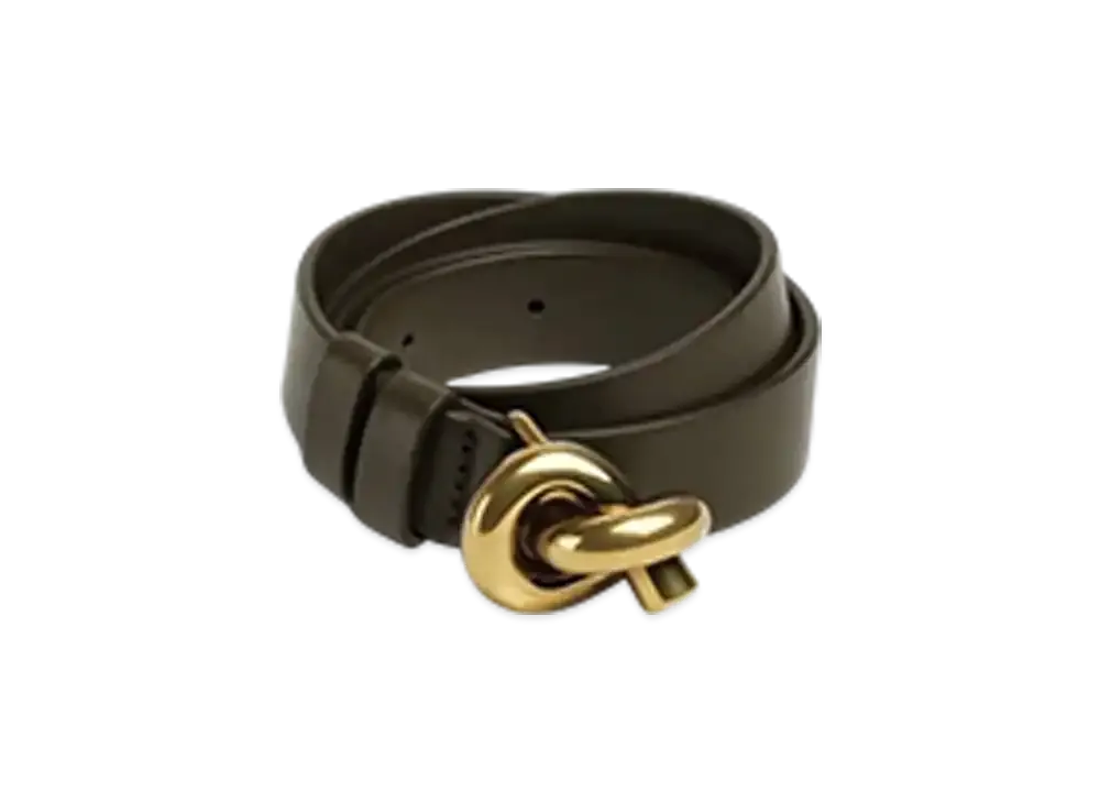 Bottega Veneta Knot Belt "Khaki"