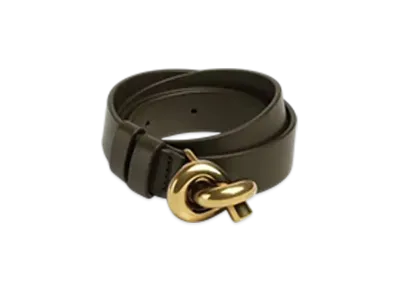 Bottega Veneta Knot Belt "Khaki"