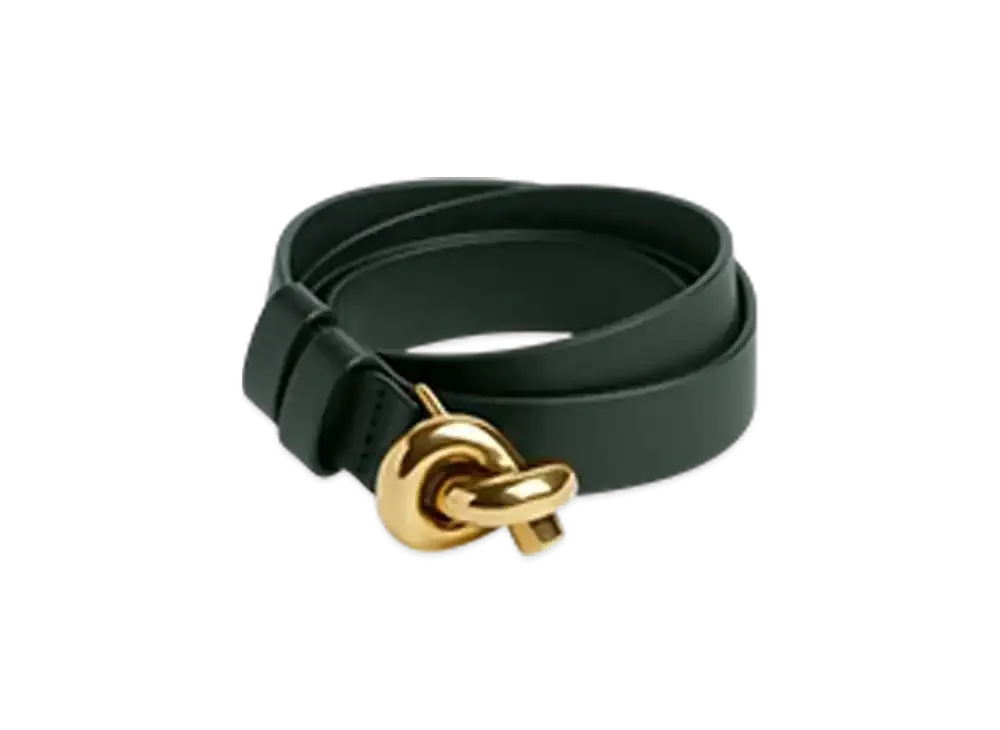 Bottega Veneta Knot Belt "Inkwell"