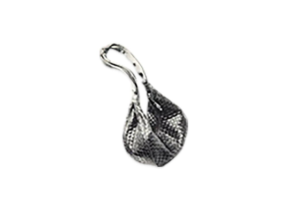 Bottega Veneta Silk Twill Printed Foulard "Chalk/Black"