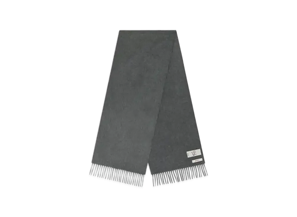 Bottega Veneta Cashmere Scarf "Mid Gray"