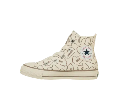 Tabekko Doubutsu × Converse PS Child All Star BS Z Hi "Off White"