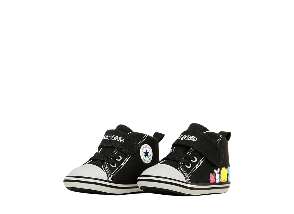 Tabekko Doubutsu × Converse TD Baby All Star V-1 "Black"