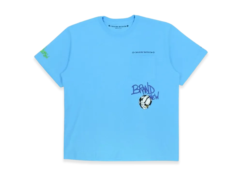 Chrome Hearts x Matty Boy Brain New Tee "Blue"