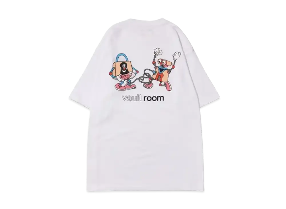 VAULTROOM Tangled Cord Tee "White"