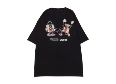 VAULTROOM Tangled Cord Tee "Black"