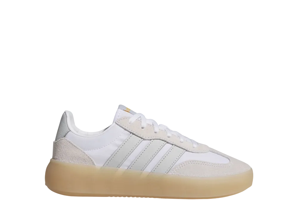 レアルマドリード × アディダス GS バレダデコード "クラウドホワイト/ライトソリッドグレー/ガム" (キッズ)