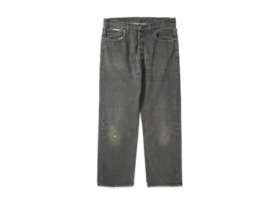 LEVI'S 90's Yarn-Dyed Black Denim Made in USA "Black"