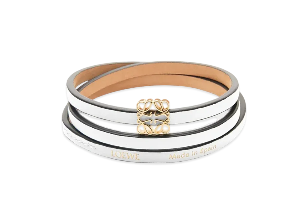 LOEWE Twist Bangle "Soft White"