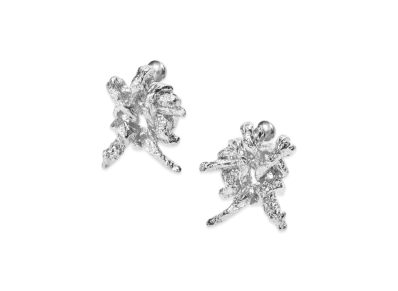 LOEWE Tarantella Earrings "Silver"